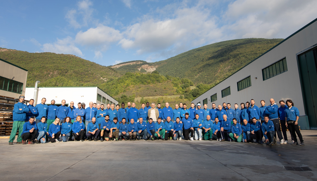 Stabilimento di produzione acciaio inox