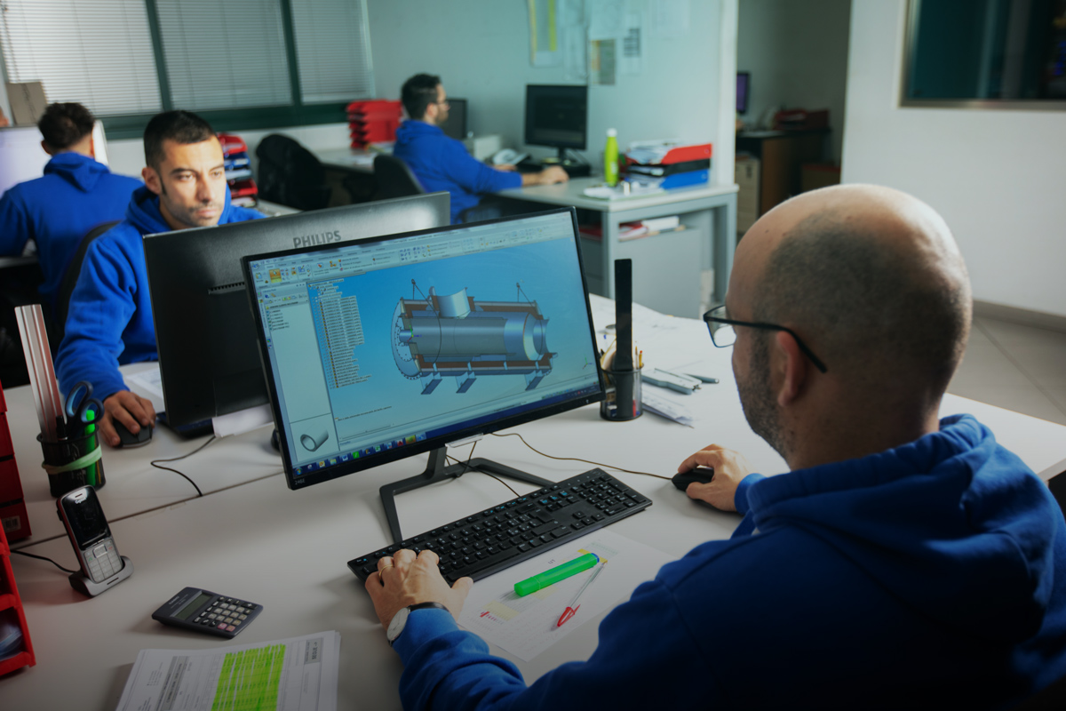 Ufficio tecnico e sala metrologica 3D Crainox